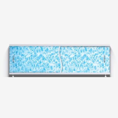 Экран под ванну "Премьер" с алюм. рамой 1,5 м (13 -синий мрамор)