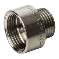 Муфта перех. ХРОМ 1/2"- 3/4" Муфта перех. ХРОМ 1/2"- 3/4"