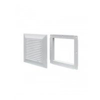 Вент. решетка DOSPEL DUO SMART 135 fi 125 174х174 с выходом под фланец 125мм (разборная) (007-4179)