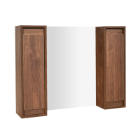 Зеркало-шкаф "Верона 90" (дуб светлый) 900*700*150