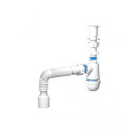 C5010 Сифон Варяг 1 1/4"*40 с гофрой 40/50