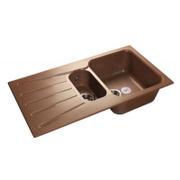 Мойка GRANFEST GF-S940KL 2 чаши + крыло 940*495 мм (терракот-307)