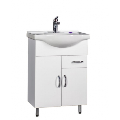 Подстолье "Сити-60" (белый) 1 ящик 2 двери под умыв. "Селигер - 60" 563х800х340 Подстолье "Сити-60" (белый) 1 ящик 2 двери под умыв. "Селигер - 60" 563х800х340