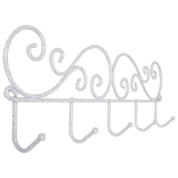 Вешалка настенная "Кружева" 5 крючков БЕЛЫЙ (ВН 276 Б) ЗМИ Вешалка настенная "Кружева" 5 крючков БЕЛЫЙ (ВН 276 Б) ЗМИ