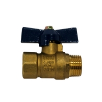 Кран вода Rm-Light 1/2 г/ш баб.лат. Ду15 Ру30 (11Б27п1)