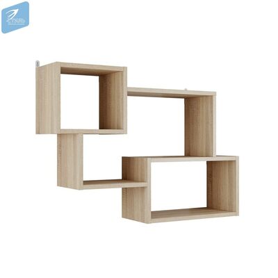 ЛАЙТ Полка навесная ПН-002 Корпус - Дуб Сонома светлый (1 место) ОД-203