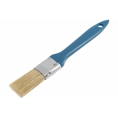 Кисть плоская ТУНДРА, смешанная щетина, пластиковая рукоятка, 1", 25 мм 1818235