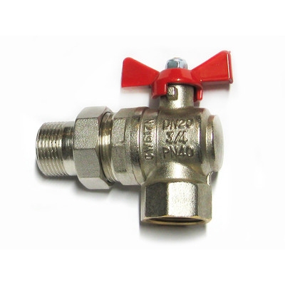 Кран вода VALTEC 3/4" г/ш баб американка углов. (VT.228.N.05)