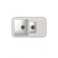 Мойка EWIGSTEIN Antik 60 KF 1,5 чаши+крыло 860*510мм (иней) Мойка EWIGSTEIN Antik 60 KF 1,5 чаши+крыло 860*510мм (иней)