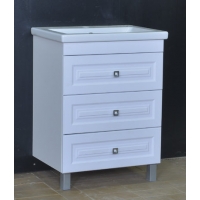 Подстолье "Клео-70" Белый софт 3 ящика под умыв "Como-70" 700*780*430мм Подстолье "Клео-70" Белый софт 3 ящика под умыв "Como-70" 700*780*430мм