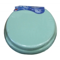 Сиденье д/унитаза мягкое зелёное/салатовое