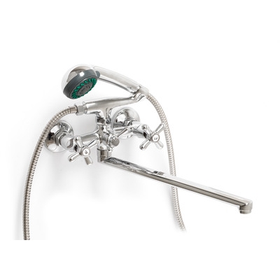 Смеситель Ванна SANTREK AQUA-325 "CLASSIC" 1/2 м/к шар. перекл. Крест SL595 длинный плоск нос Смеситель Ванна SANTREK AQUA-325 "CLASSIC" 1/2 м/к шар. перекл. Крест SL595 длинный плоск нос