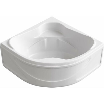 Ванна акрил "ХАТИВА" 143х143 в компл. с каркасом ( без фолдона) БЕЗ АВТОСЛИВА