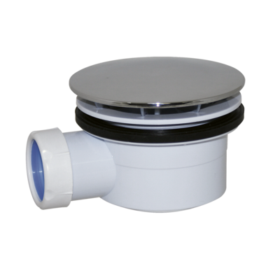 DX-901 Сифон для душ. поддона ОРИО 1 1/2х90, высота h=64мм,пластик/хром DX-901 Сифон для душ. поддона ОРИО 1 1/2х90, высота h=64мм,пластик/хром