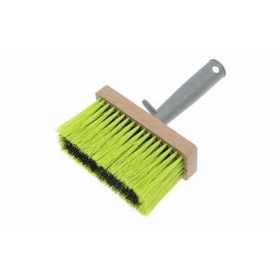 Кисть-макловица LOM, 140х50х16 мм, 82 пучка, искусственная щетина, пластиковая рукоятка, бук 4949603