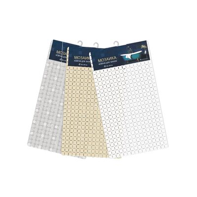 Коврик ВИЛИНА на присосках ПВХ "Мозаика" 38х69 см (6979) микс