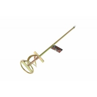 Миксер для красок и штукатурных смесей ТУНДРА, оцинкованный, SDS-plus, 80 х 10 х 400 мм 1164183