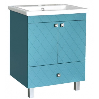 Подстолье "Аквамарин-80" (Софт Бриз) 2 двери 1 нижн. ящик под умыв. "Como-80" 800х780х430