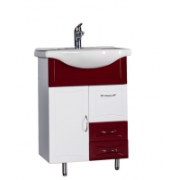 Подстолье "Стиль-55" (вишня) 2 ящика 2 двери под умыв. "Элегия" 550х800х346 Подстолье "Стиль-55" (вишня) 2 ящика 2 двери под умыв. "Элегия" 550х800х346