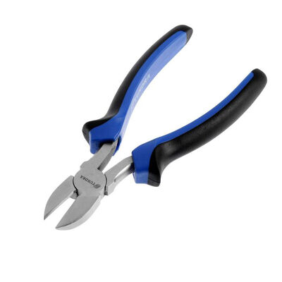 Бокорезы ТУНДРА, CrV, никелированные, двухкомпонентные рукоятки, 180 мм 881651 Бокорезы ТУНДРА, CrV, никелированные, двухкомпонентные рукоятки, 180 мм 881651