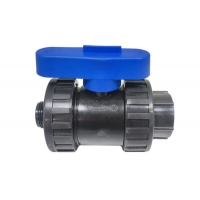 Кран ПНД шаровый переходной 3/4" - 1/2" г/ш PN16 (Россия) Кран ПНД шаровый переходной 3/4" - 1/2" г/ш PN16 (Россия)