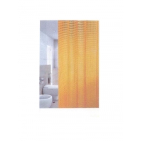 Штора д/ван "ZALEL 3D (002) Orange 180х180 (П2) состав 100% PVA