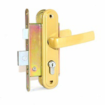 Замок врезной ЗВ4-3/05 золото (Зенит)