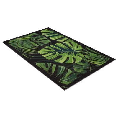 Коврик придверный влаговпитывающий SHAHINTEX DIGITAL PRINT 50х80 "Монстера" (04)