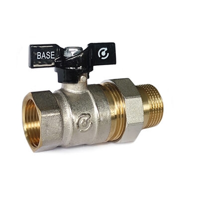 Кран вода SANTREK Aqua BASE 1" американка баб PN 25