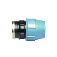 Муфта 20х 1/2 гайка ПЭ UNIDELTA Муфта 20х 1/2 гайка ПЭ UNIDELTA