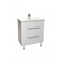 Подстолье "Корро 60" (белый) 2 ящика под умыв. "Como 60" 565х800х430