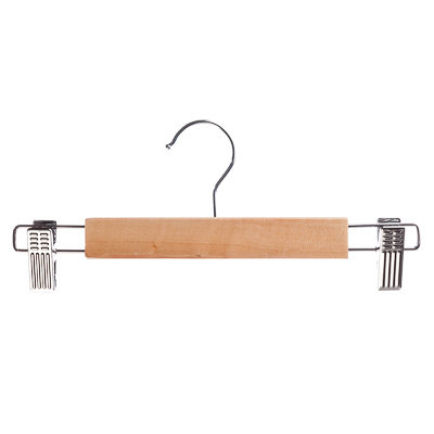 Вешалка VETTA деревянная для юбок и брюк, с клипсами, 28см (26,2x11,5x3,5 см) арт.171 455-021