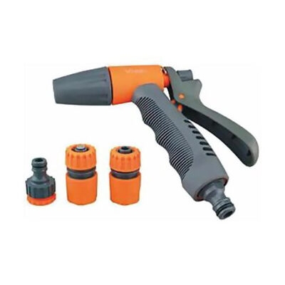 7508/ППГ-010/4 Набор пистолет 1 струя + коннектор 1/2, коннектор а. с. 1/2 + штуцер