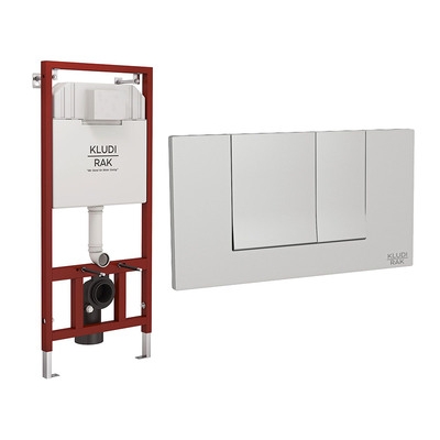 Инсталляция KLUDIRAK 80000 в комплекте с кнопкой 2-го смыва (Виркен) Инсталляция KLUDIRAK 80000 в комплекте с кнопкой 2-го смыва (Виркен)