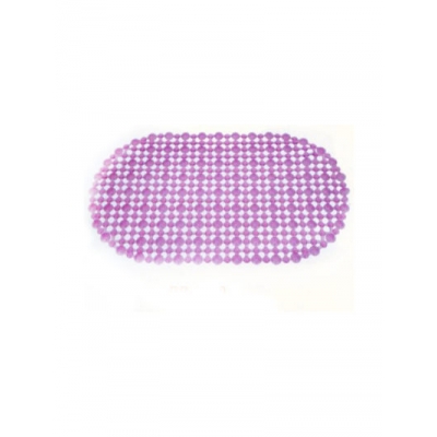 Коврик на присосках "ШАРИКИ" 70*40см розовый BR-7040