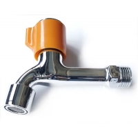 Кран водоразборный 1/2" с аэратором (ХРОМ) СТК-1006 ORANGE
