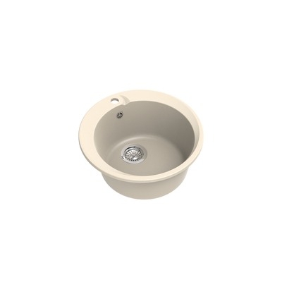 Мойка EWIGSTEIN Rund 45 (крем) 1 чаша D-500мм. Мойка EWIGSTEIN Rund 45 (крем) 1 чаша D-500мм.