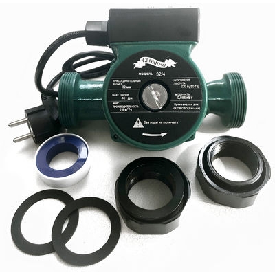 Насос циркуляционный GLORIOSO 32/60 с гайками