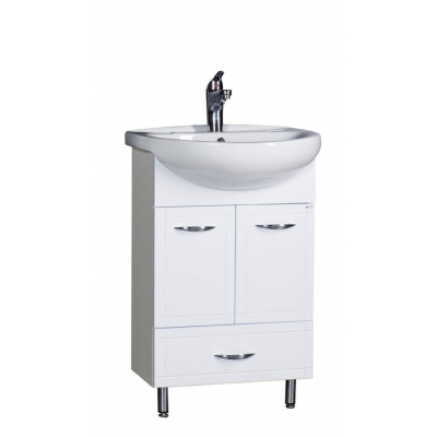 Подстолье "Мальта-55" 2 двери 1 ниж.ящик (белый) под ум."Антик-55" ТМ55Б1Ян 492х800х277 Подстолье "Мальта-55" 2 двери 1 ниж.ящик (белый) под ум."Антик-55" ТМ55Б1Ян 492х800х277