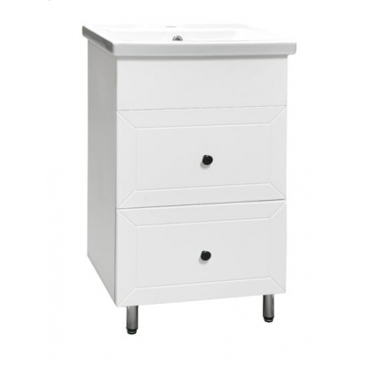 Подстолье "Вегас 50" 2 ящ. (Белый софт) под умыв."Como-50" 465*800*380 Подстолье "Вегас 50" 2 ящ. (Белый софт) под умыв."Como-50" 465*800*380