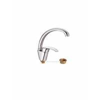 Смеситель Кухня Lemen шар d40 боковой (LB 91414) на гайке латунь Смеситель Кухня Lemen шар d40 боковой (LB 91414) на гайке латунь