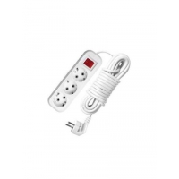 Эл-удлинитель 5м х 3Евророз. с выкл.