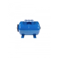 Гидроаккумулятор СТК/SANTREK AQUA 24л горизонтальный с площадкой, G1", синий
