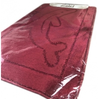 Коврик д/ванны 1 предм. ZALEL 60*100- красный Турция