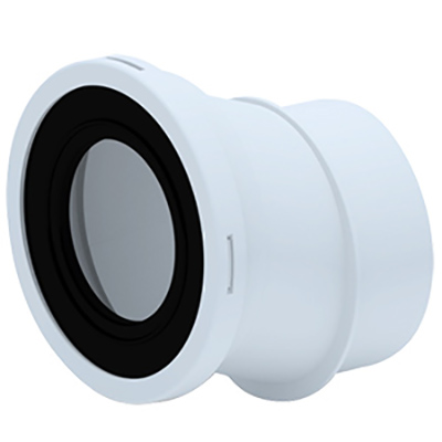 МАНЖЕТА д/унитаза эксц 40 мм жёстк. (W 0421) резина