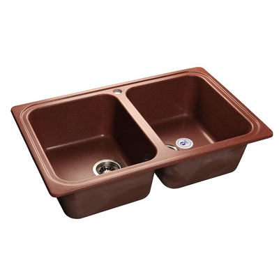 Мойка GRANFEST GF-S780K 2 чаши *** 780*500 мм (кр марс)