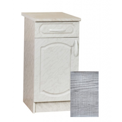 Рабочий стол 40 Сакура (1дв.+1ящ.) фасад МДФ ,столешница цвет (САХАРА)