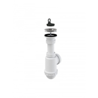 Сифон для мойки ALCAPLAST А441 1 1/2" х 50/40 с нерж. решеткой 70мм