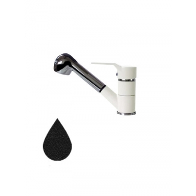 Смеситель GERDAMIX низкий излив с выдвижной лейкой GRIS (черный) /аналог GF-1774 Смеситель GERDAMIX низкий излив с выдвижной лейкой GRIS (черный) /аналог GF-1774