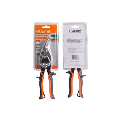1074-02-03 Ножницы по металлу, левый рез, 2-Х РЫЧАЖНАЯ СИСТЕМА ДЛЯ ОБЛЕГЧЕНИЯ РЕЗА, Sturm! 1074-02-03 Ножницы по металлу, левый рез, 2-Х РЫЧАЖНАЯ СИСТЕМА ДЛЯ ОБЛЕГЧЕНИЯ РЕЗА, Sturm!